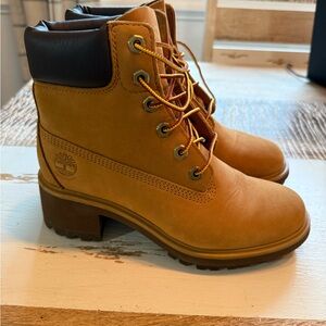 Timberland Women's Brown Lace-Up Boots